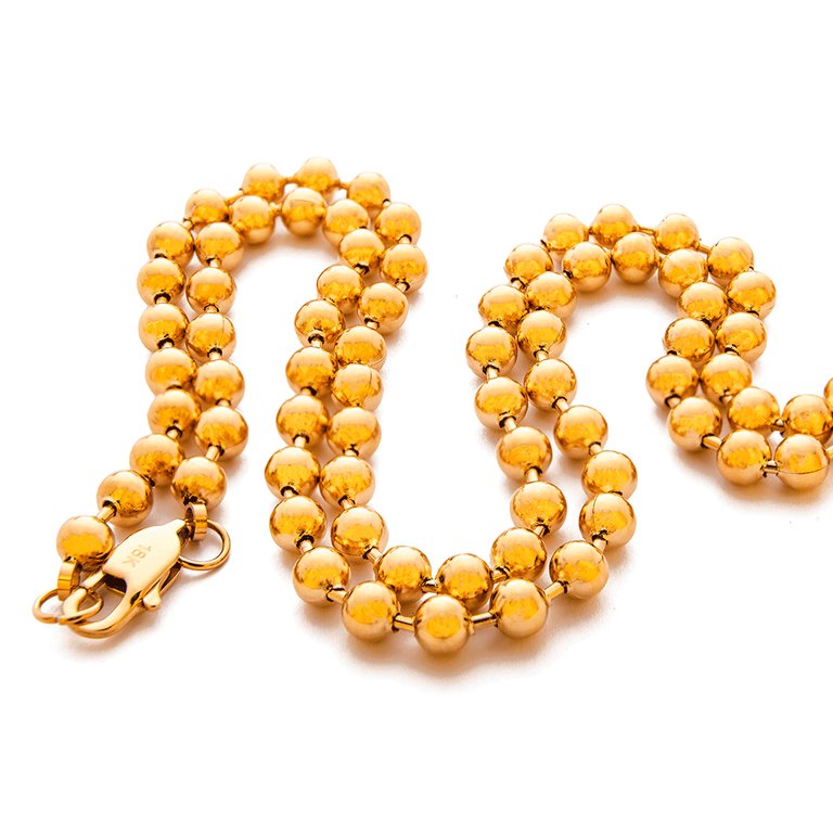 Cadena Militar 5 mm / 65 cm Hombre