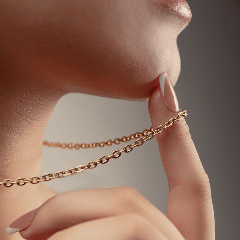 Cadena Ovalo 3 mm / 45 cm Mujer