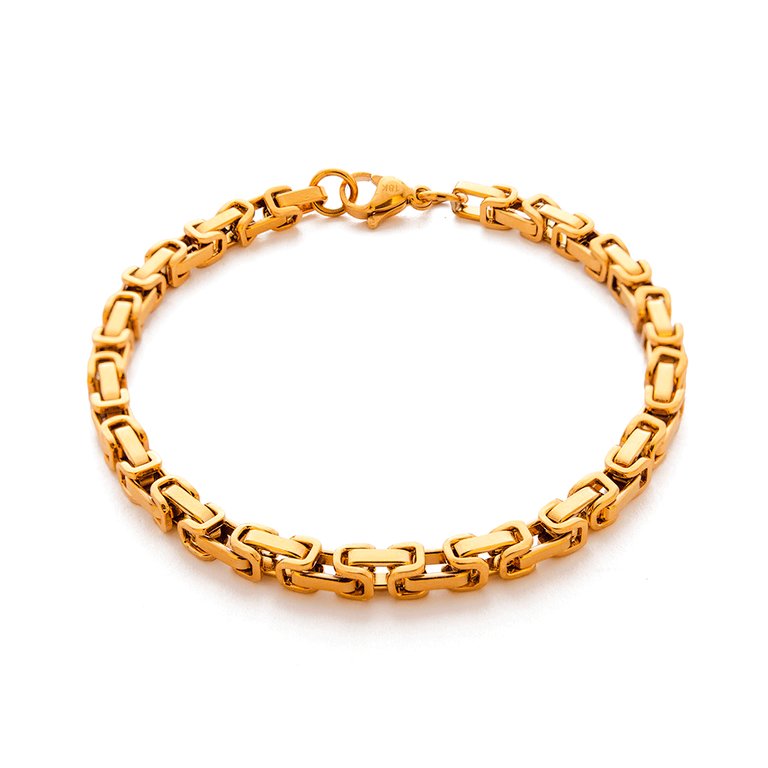 Pulsera Rustica 4 mm / 20 cm Hombre