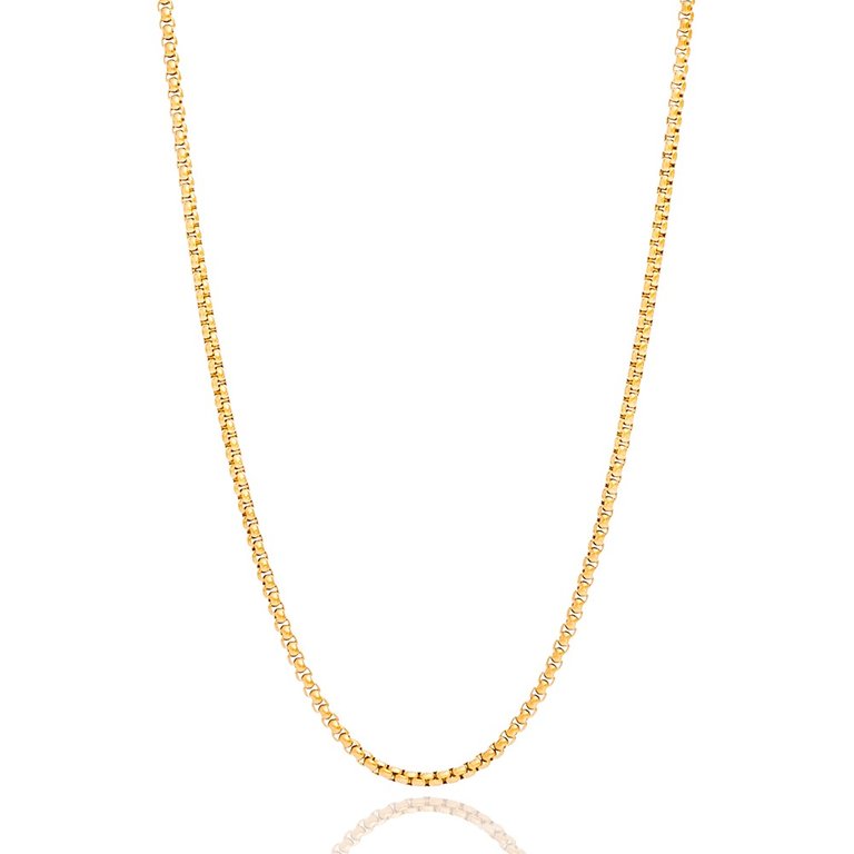 Cadena Veneciana 4 mm / 65 cm Mujer