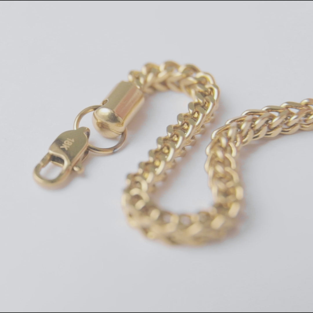 Cadena Franco 4 mm / 65 cm Hombre